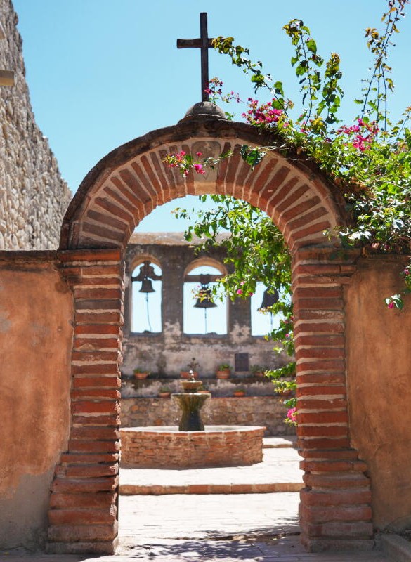 Mission San Juan Capistrano in San Juan Capistrano, CA