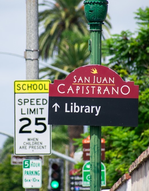 Street in San Juan Capistrano, CA